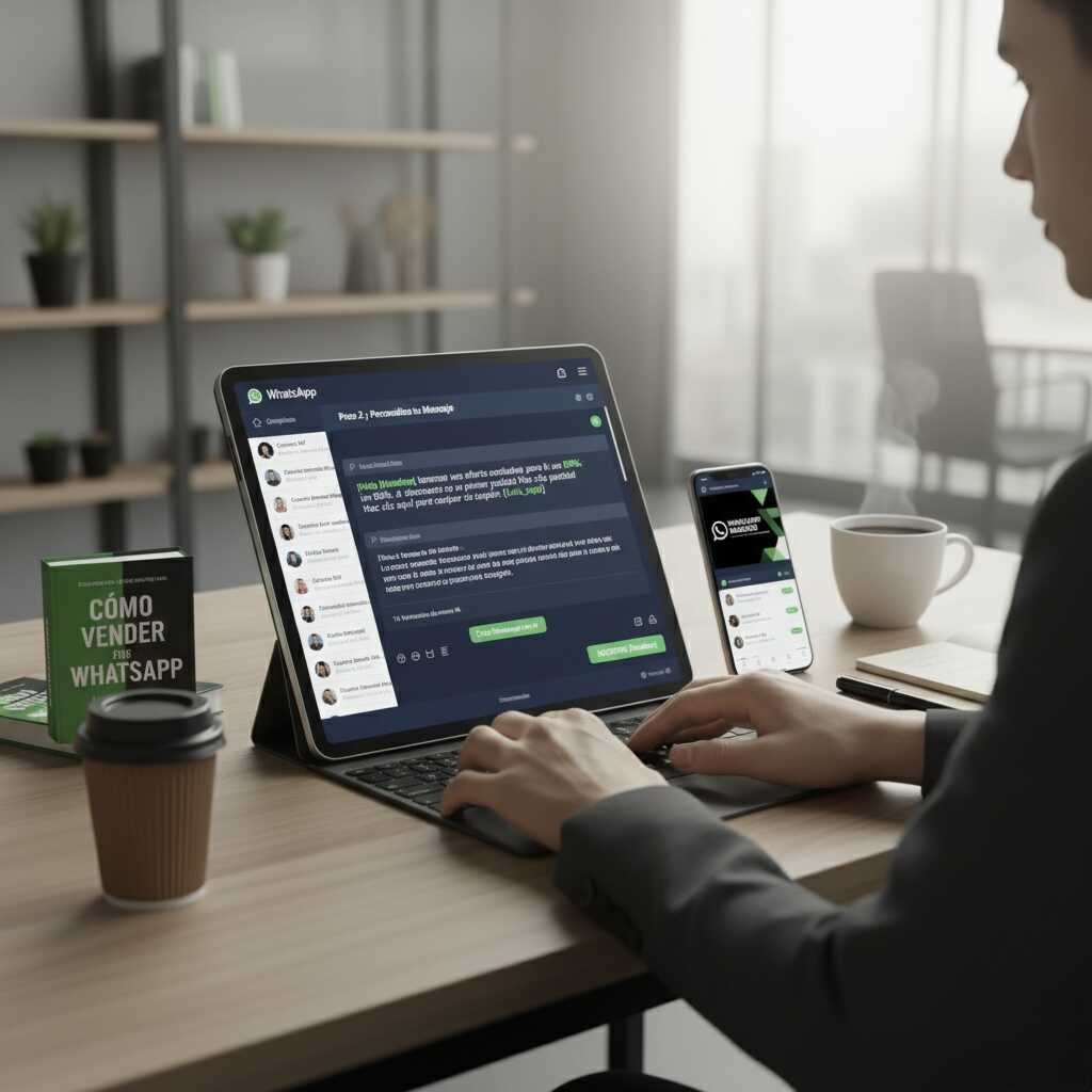 Paso 2: Crea y Personaliza tu Mensaje - Cómo automatizar el envío de mensajes en WhatsApp Web